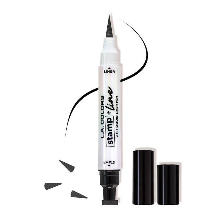 PINEAPPLE Beauty – wholesale Eyeliner/pencil – LA Colors CLE699 Demi Wing Stamp & Line Eyeliner - 4pcs