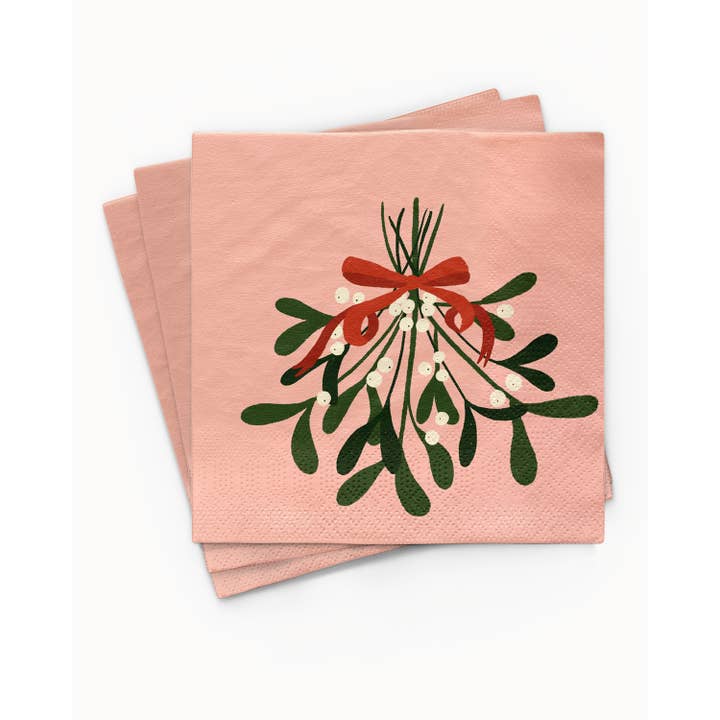 chic.mic - Wholesale Dinner & Cloth Napkin - Serviette - Mistelzweig