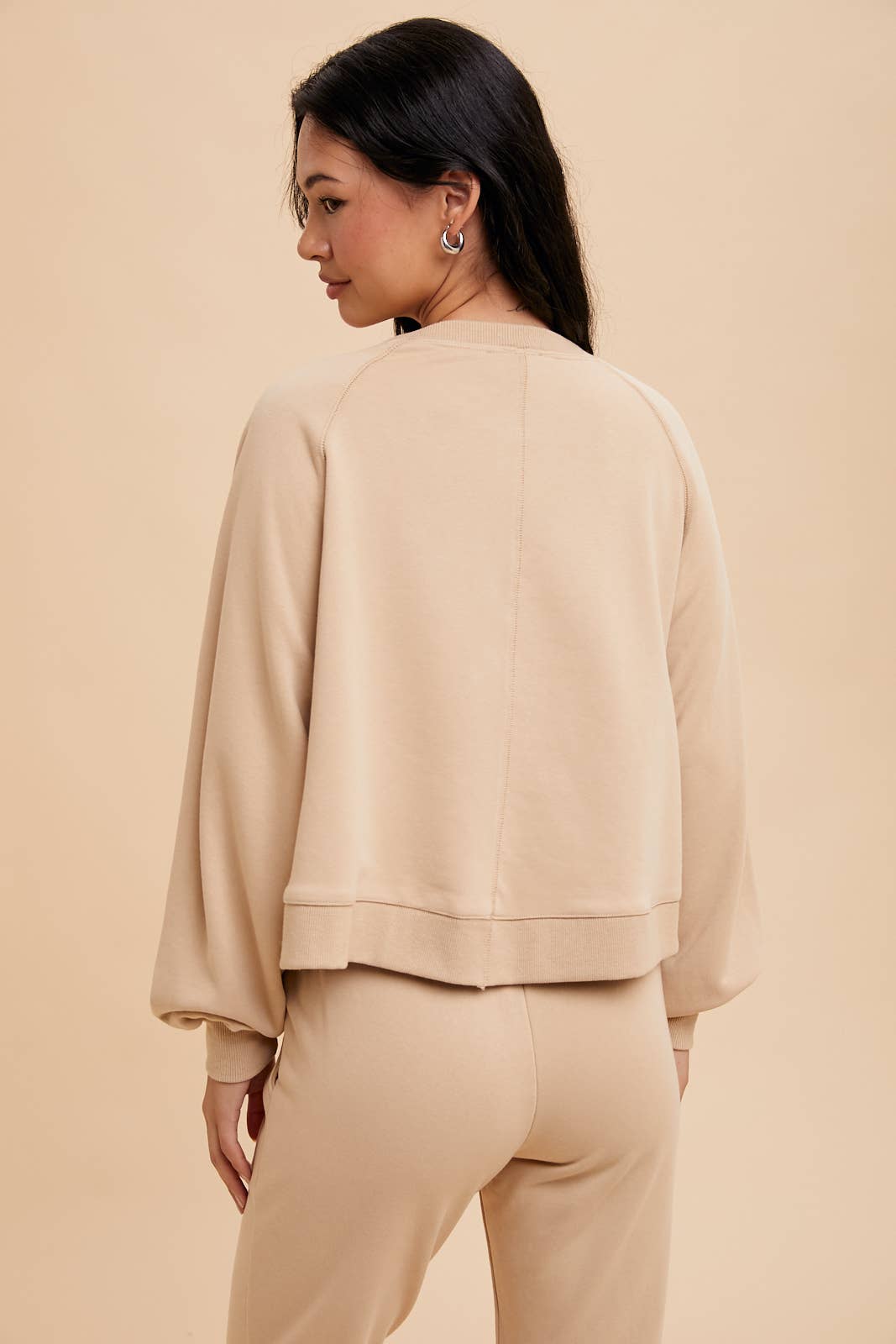 In Loom - Vente Sweat-shirt – femme - SWEAT-SHIRT RAGLAN DÉLAVÉ23