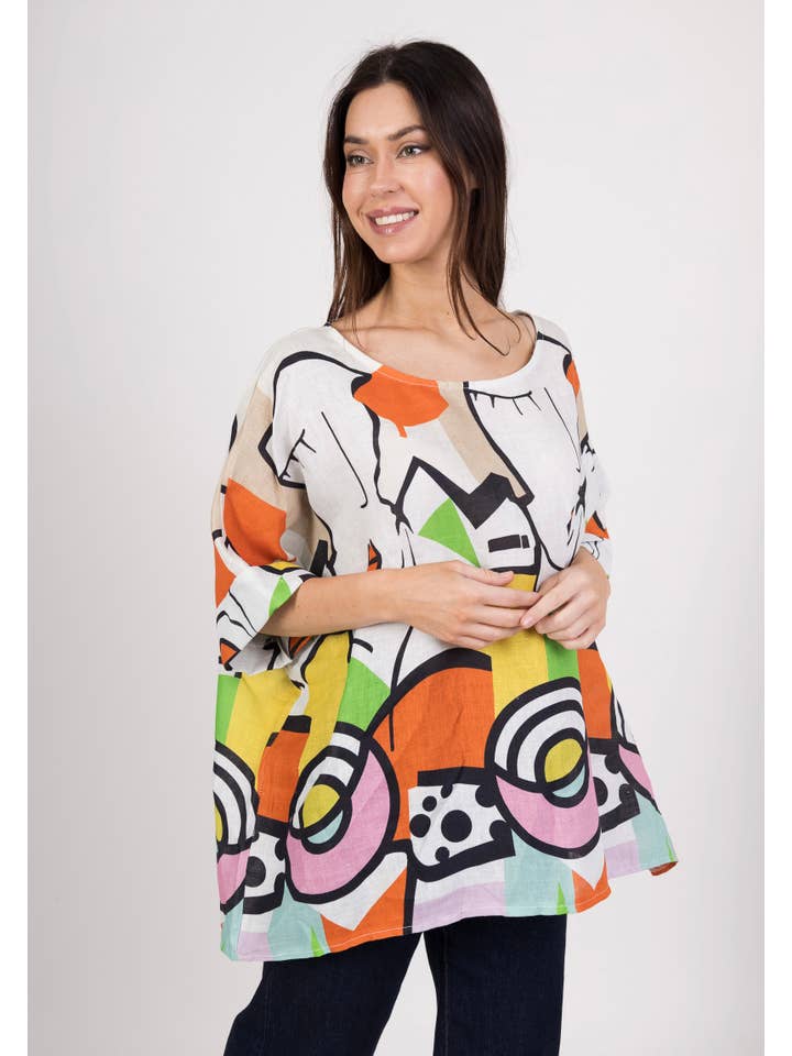 LINEN & COTTON HOUSE – wholesale Tunic – Women’s – LALA 5938 LINEN TUNIC15