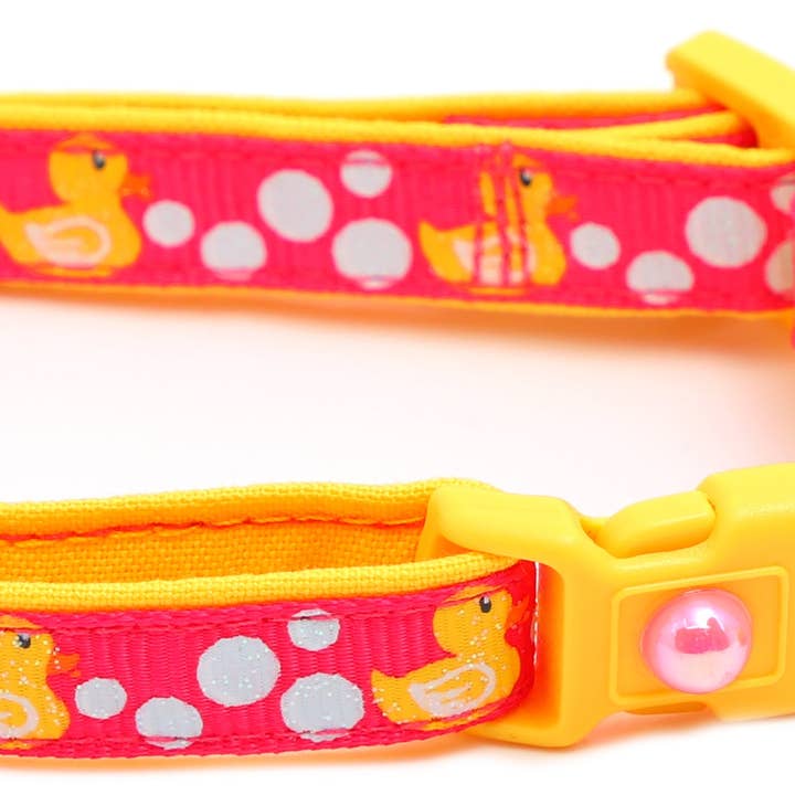 From Pugs to Persians Pet Accessories, LLC - Wholesale Pet collar – Cat - Rubber Duckies Breakaway Cat Collar34