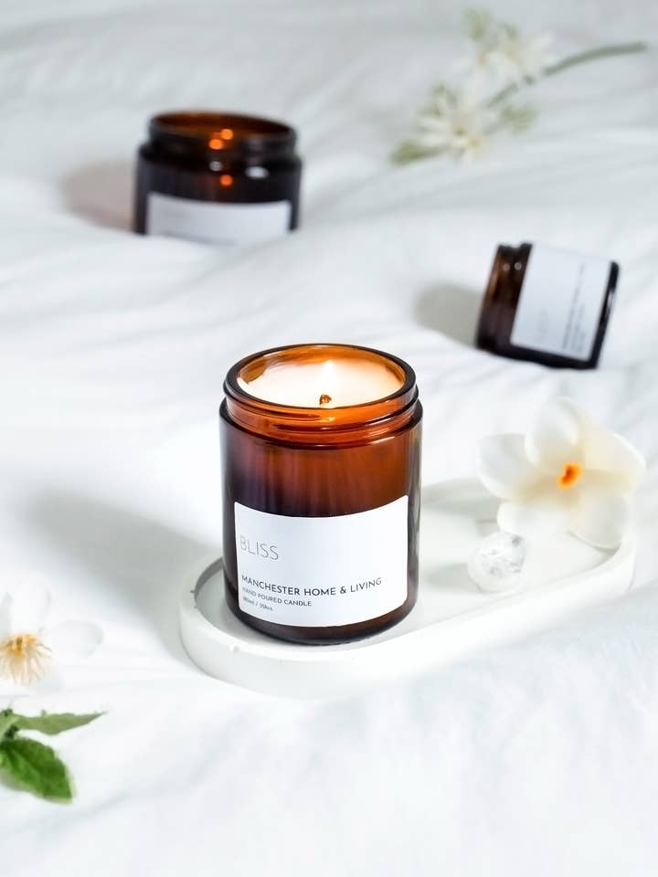 Vela Bliss Frangipani & Coconut para venta al por mayor de Manchester Home & Living