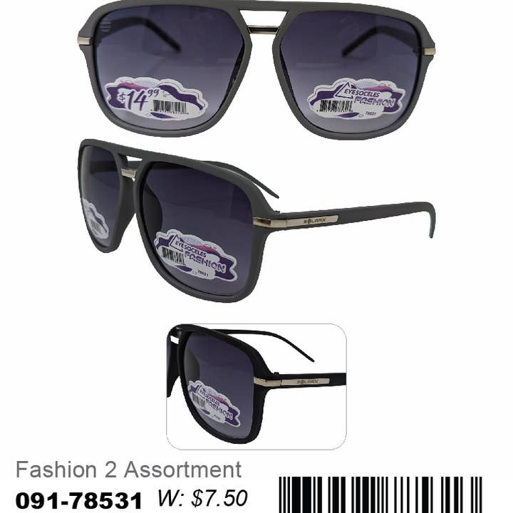Smithco Distributing - Wholesale Sunglasses - Unisex - Eyesoceles Sunglasses - Mens Sunglasses & Womens Sunglasses