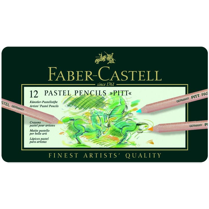 Faber-Castell / Creativity for Kids - Wholesale Colored Pencil - Pitt Pastel Pencils, Tin of 121