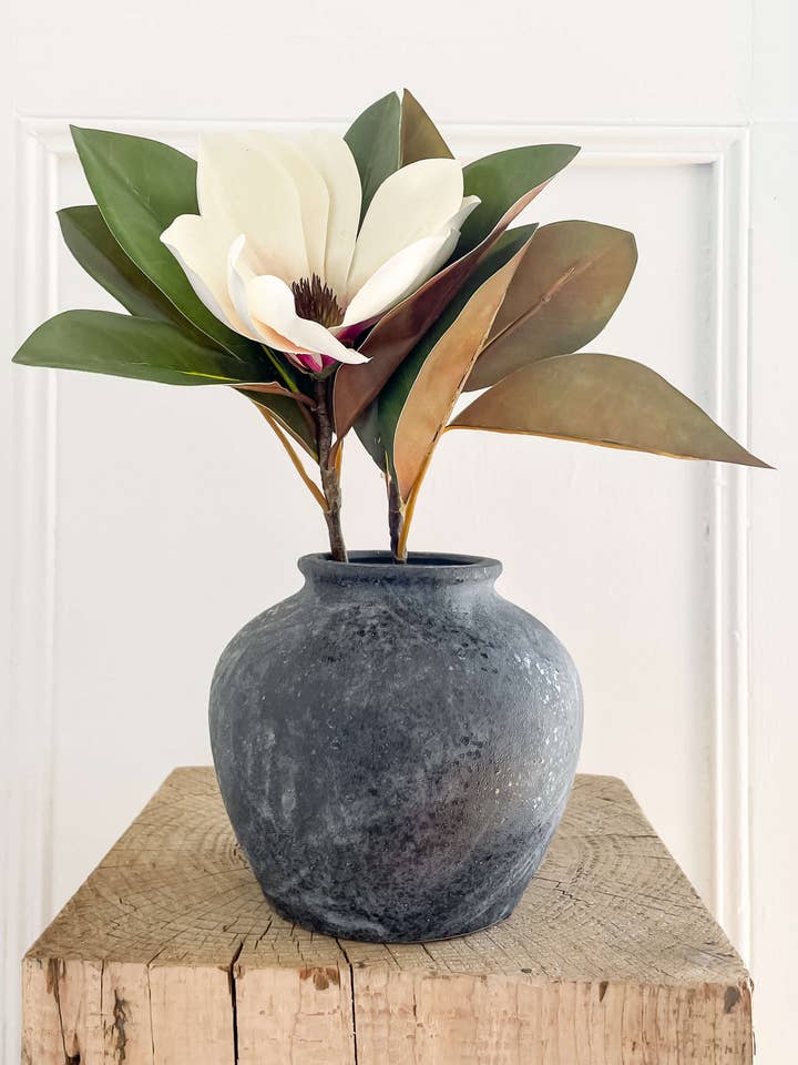 Athena Vintage-Style Ceramic Vase, High-End Home Accent for wholesale by Hycroft Home Decor