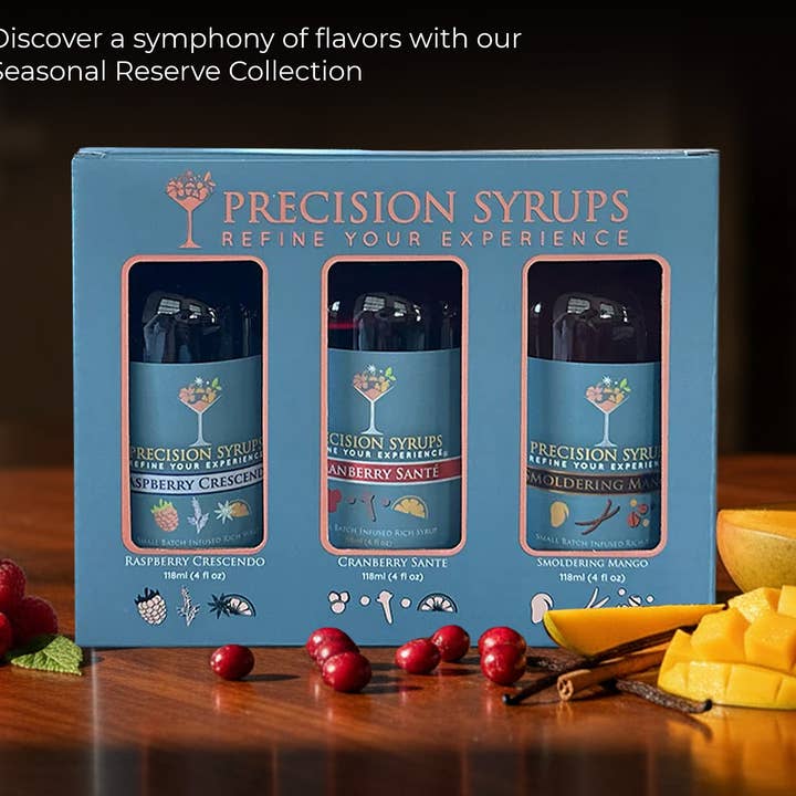 The Seasonal Reserve Collection-WS Case of 6 for wholesale by Precision Syrups, LLC