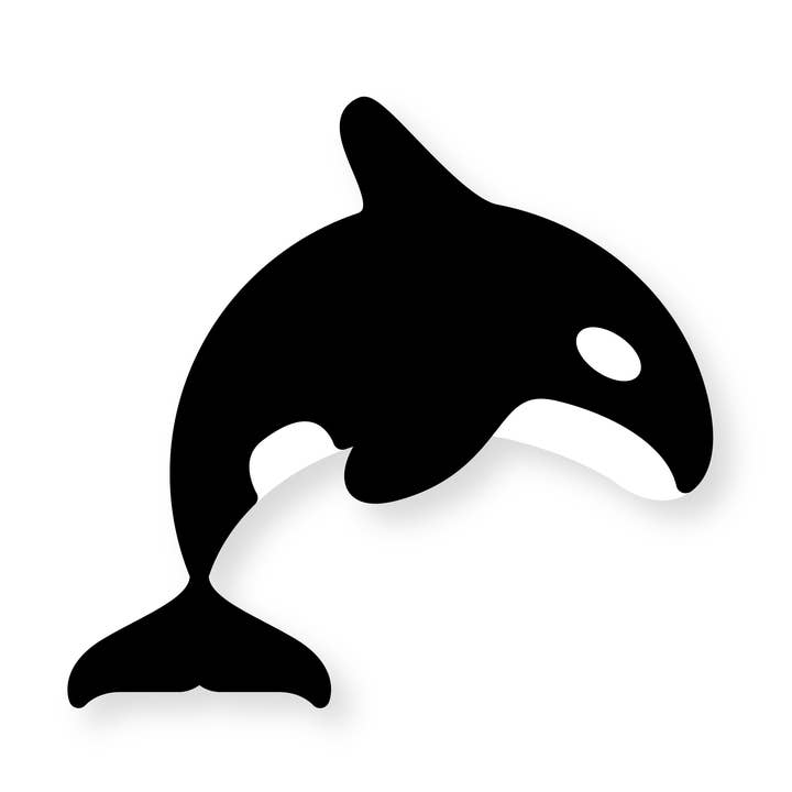 Orca-Aufkleber für den Großhandel von Fell
