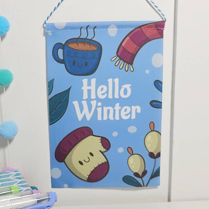 Seasonal Winter Mini Banner for wholesale by FunUsual Suspects