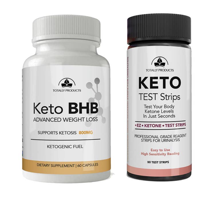 Totally Products Keto Strips and Keto BHB Combo Pack for wholesale by Totally Products