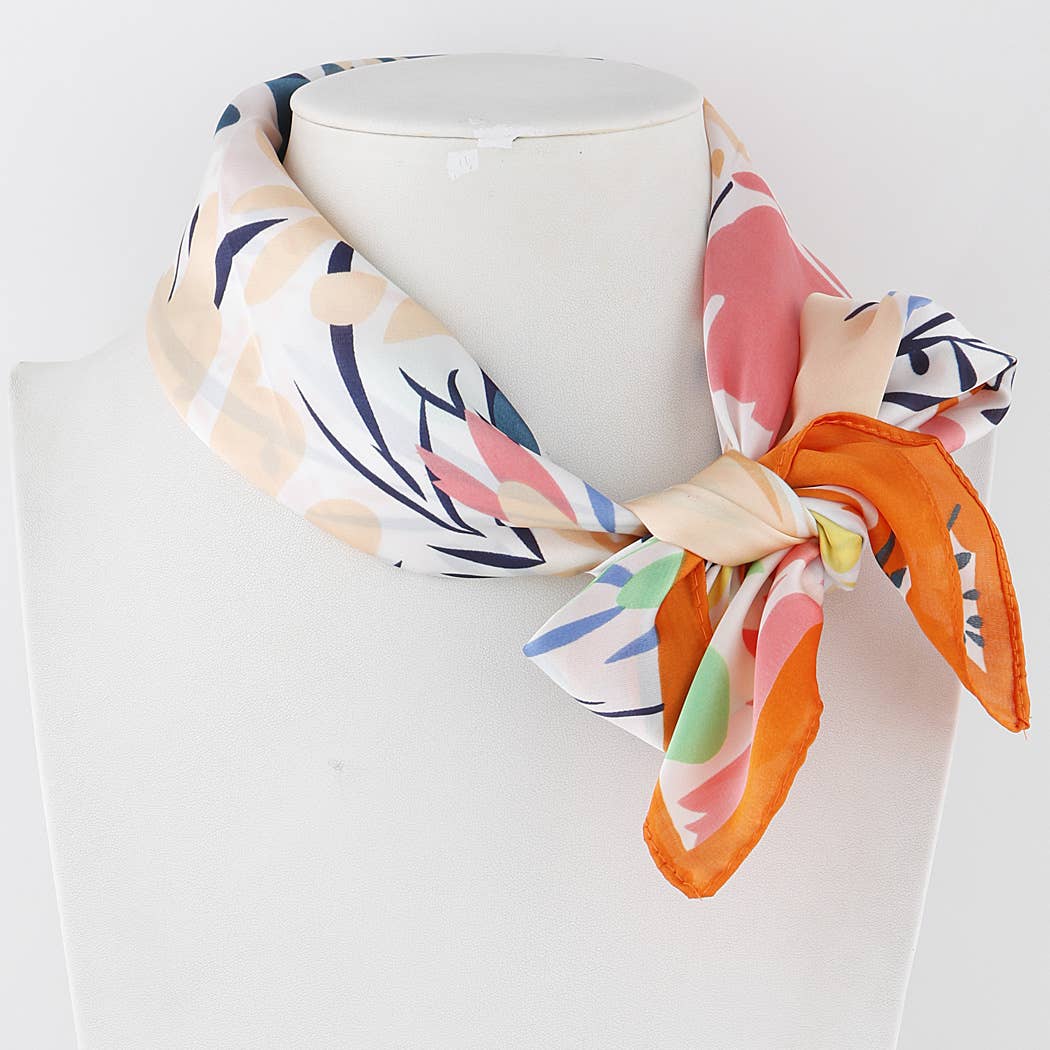 3AM BY H&D ACCESSORIES – Engroshandel Tørklæde - Dame – Bright Flower Tørklæde3