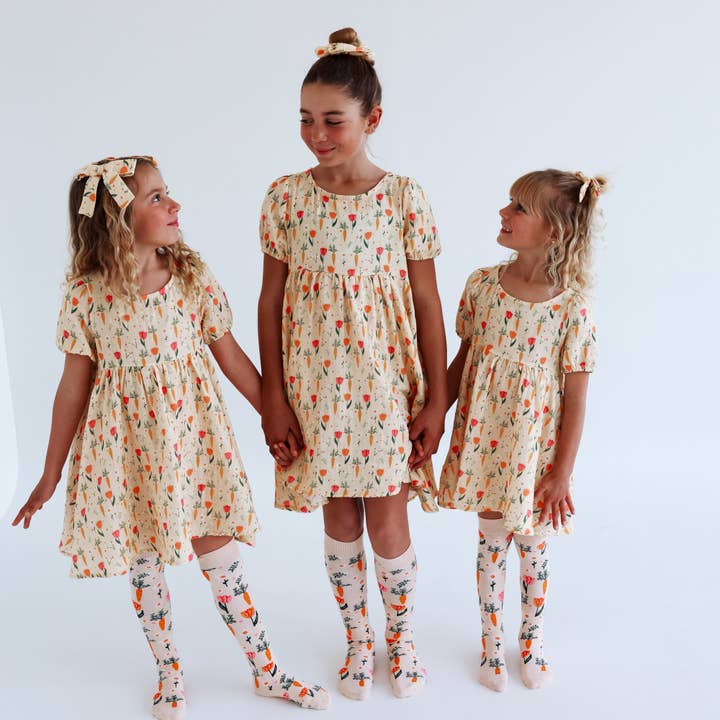 Catarina-klänning | Påskmönster | Flickor för wholesale av Minimalist Folk Co.