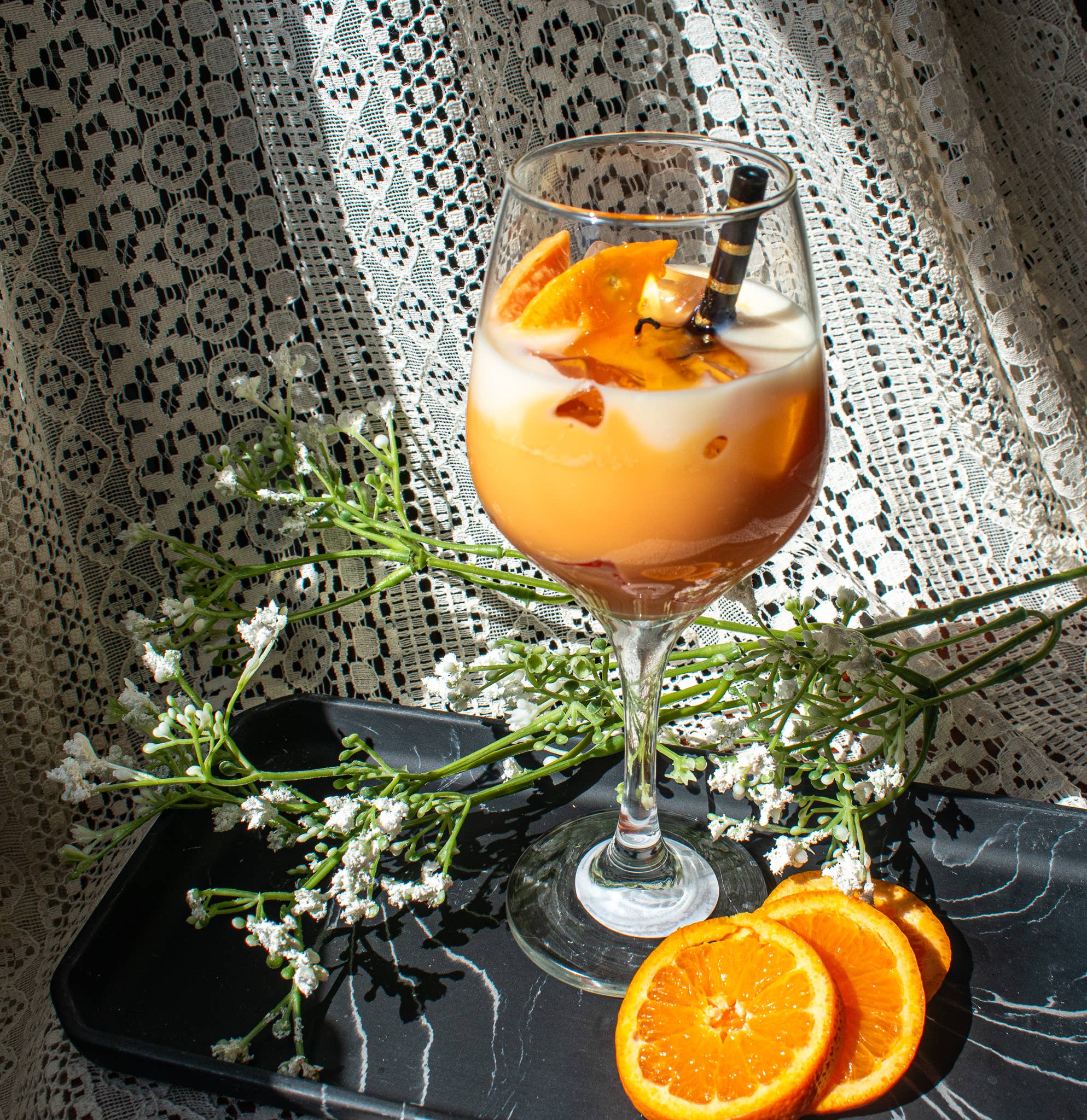 Pink Spruce - Wholesale Novelty Candle - Aperol Spritz Soy Blend Candle - Hand Poured in Small Batch 9