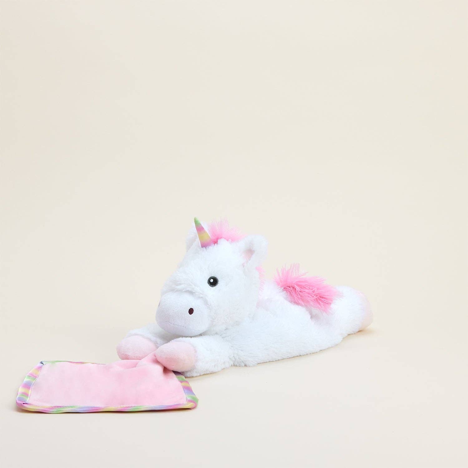 Warmies - Plush Toys - Lavender - Gifts - Valentines - Wholesale Stuffed/Plush Toy - Kids & Baby - Pink Unicorn Warmies Blanket1