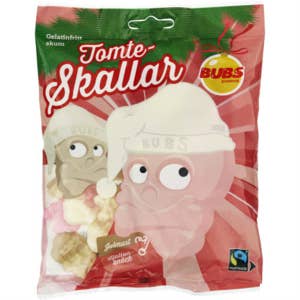 KERSTMANHOOFDEN 175G 1/2P voor wholesale door SWEDISHCANDY4U