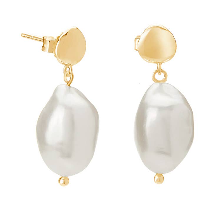 Halcyon små pärlörhängen för wholesale av Murkani Jewellery