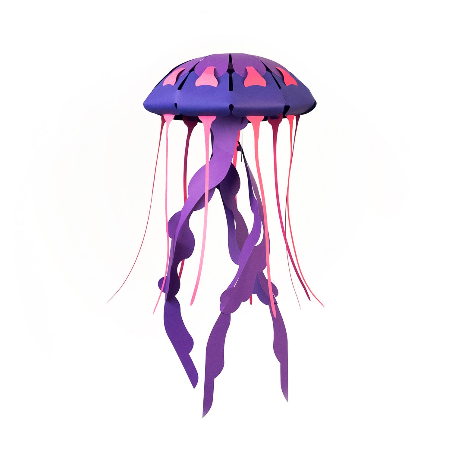 PLEGO - Wholesale DIY Craft Kit - CHRYSAORA HYSOCELLA - paper jellyfish1