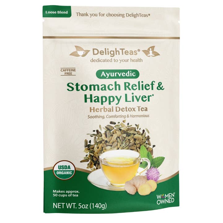 Alívio de Estômago Ayurvédico - Chá Solto por atacado de DelighTeas®