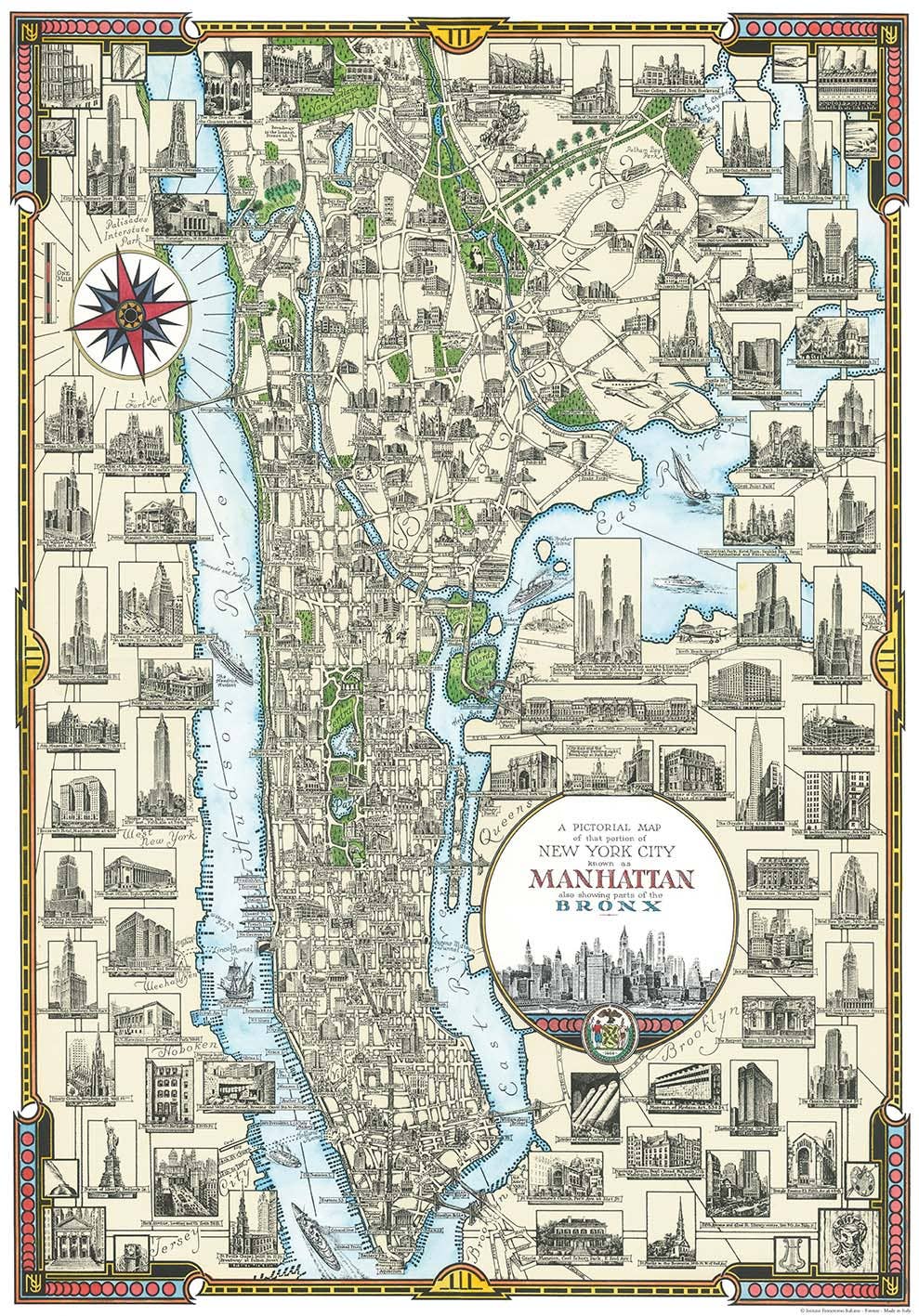 San Lorenzo Design - Wholesale Poster - Vintage Art Posters, Instituto Fotochromo Italiano, Classic70