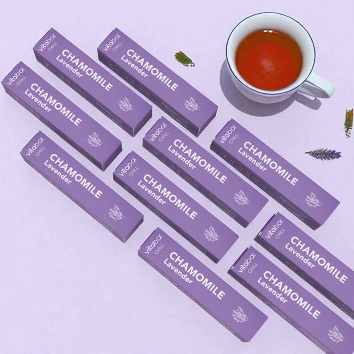 VitaBar - Wholesale Aromatherapy Inhaler - CHILL - Chamomile - Lavender Flavor 10-PACK2