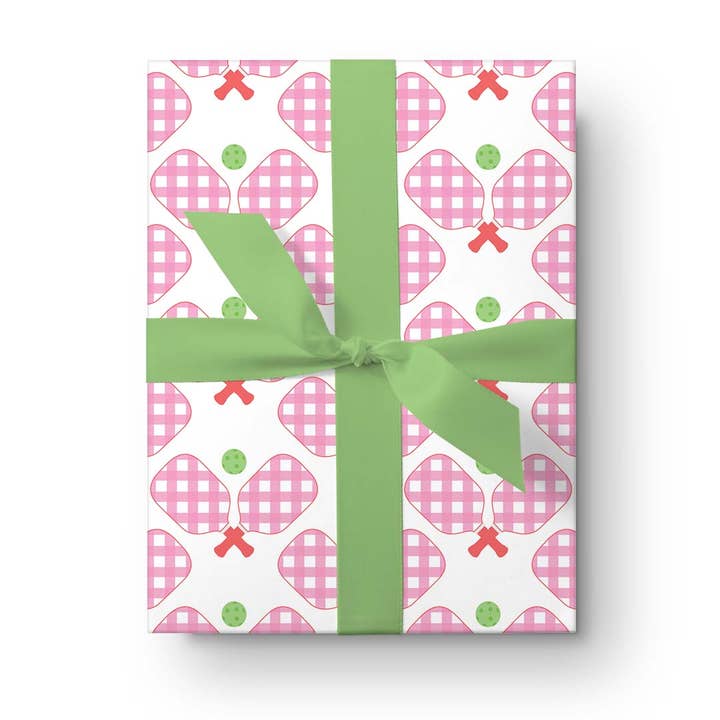 Pickleball Wrap | Gift Wrapping Sheet | Gift Wrap Paper for wholesale by Clairebella Personalized Gifts & Pillows