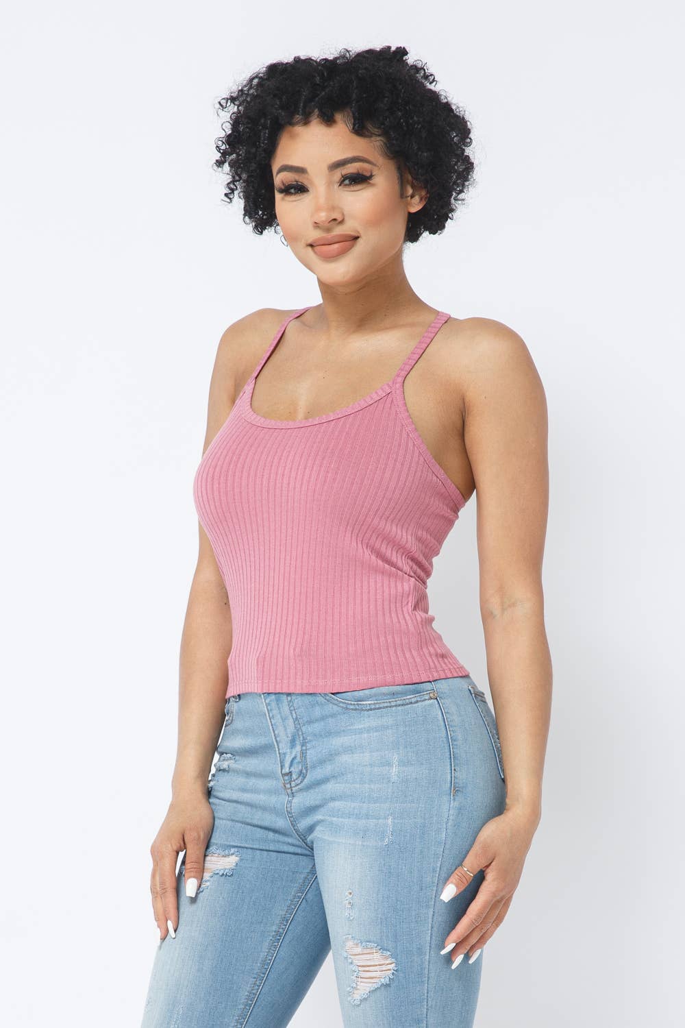 Julia by LoveJ - Wholesale Tank Top - Women's - Rib Racer Back Sleeveless Tank Tops20