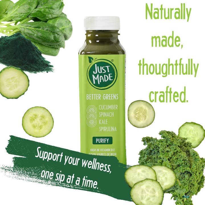 Just Made Foods - Wholesale Wellness Juice/Tonic - Better Greens