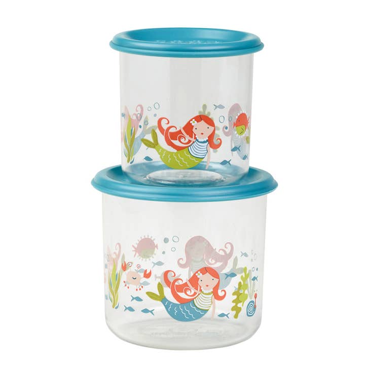 Good Lunch Snack Containers | Isla the Mermaid | Large for wholesale by Sugarbooger by Ore’ Originals