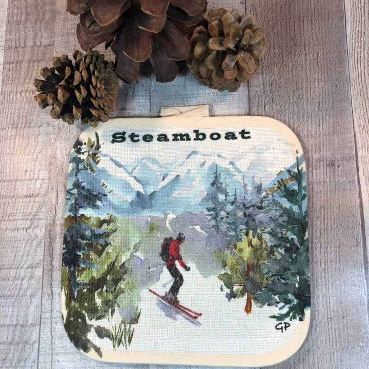 Pot de ski de montagne, coussins chauffants pour skieurs d'hiver pour la vente par GP Originals