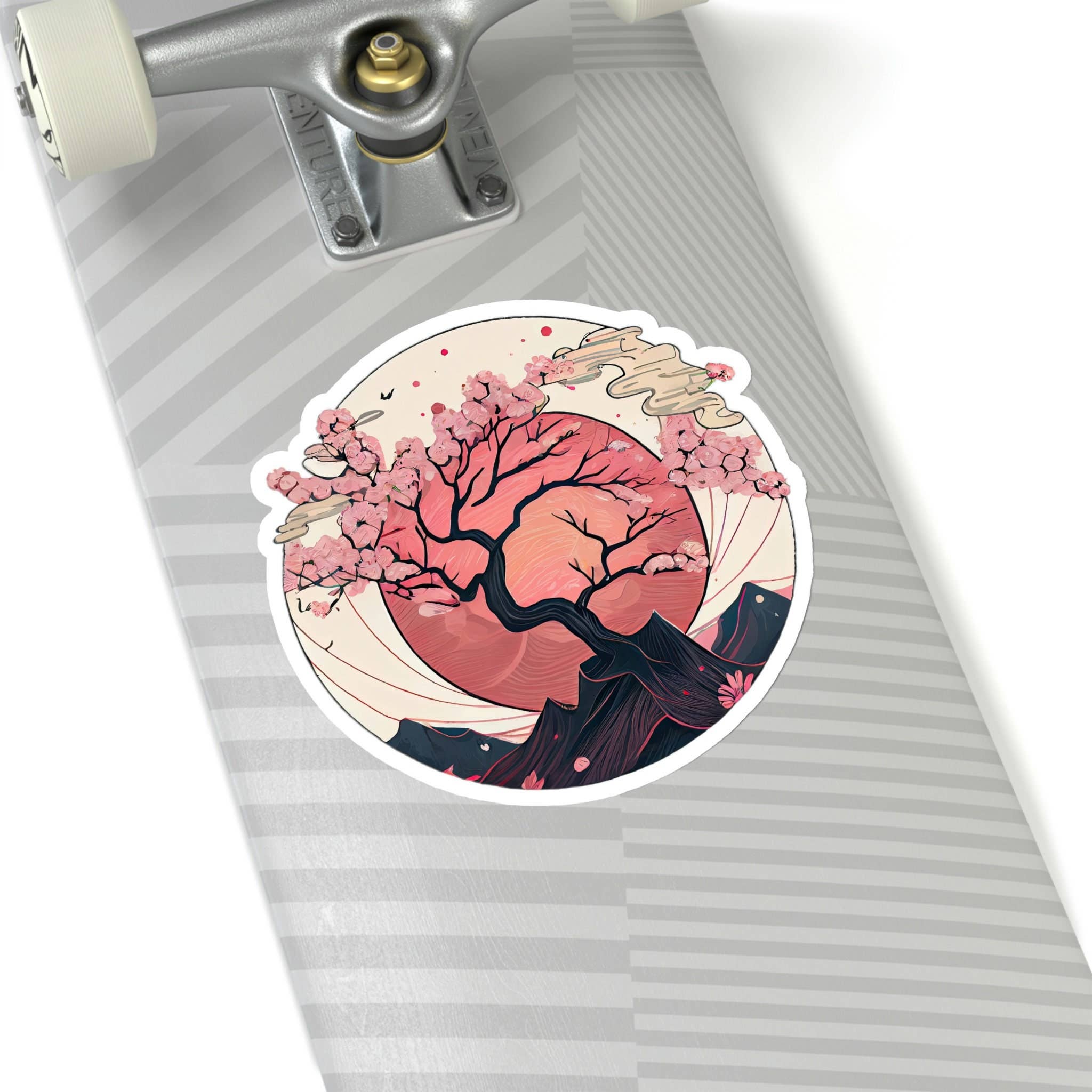 Smartstead Homestead - Wholesale Sticker - Waterproof Vinyl Sticker - Delicate Cherry Blossom Tree9