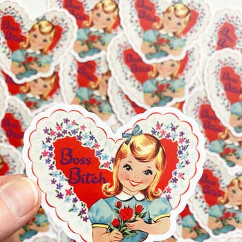 Floral Heart Sticker  Cute Stickers for Spring and Valentine's Day –  KynYouBelieveIt