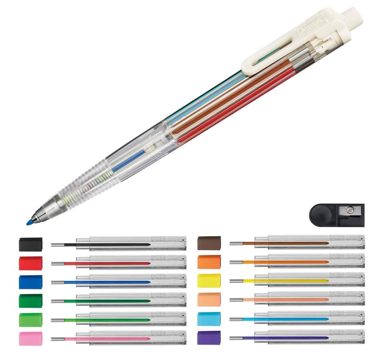 「FUNJI」In Japan - Wholesale Pencil - Pentel Art Multi 8 Japanese Mechanical Pencil Set6