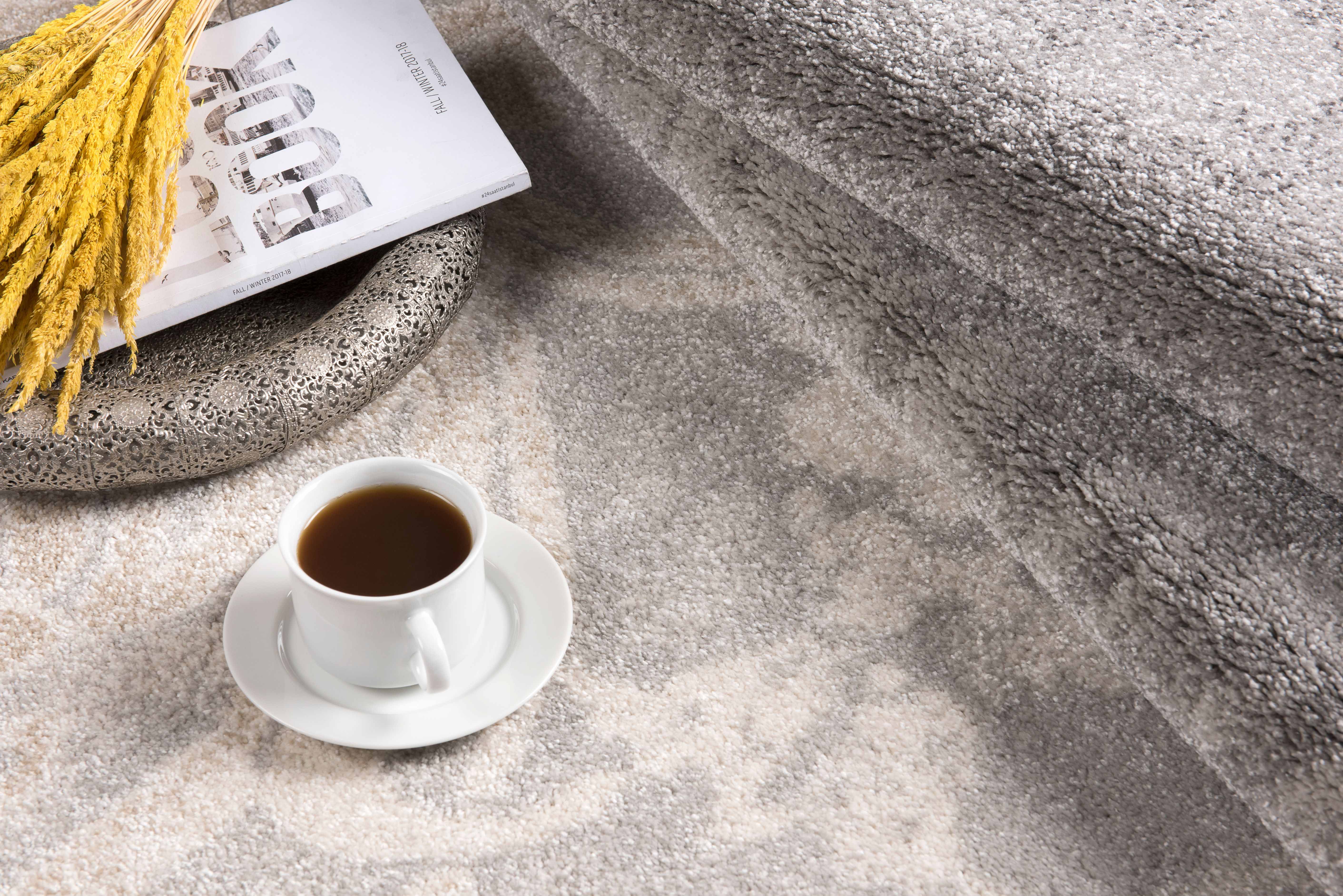 Koshani – Tapete por atacado – Tapete de Área Interior Contemporâneo Moderno Cinzento Bege6