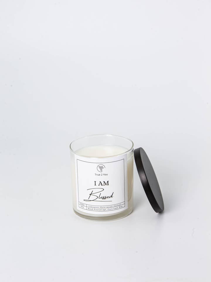 10oz Hand poured affirmation wickless candle for wholesale by True 2 You LLC