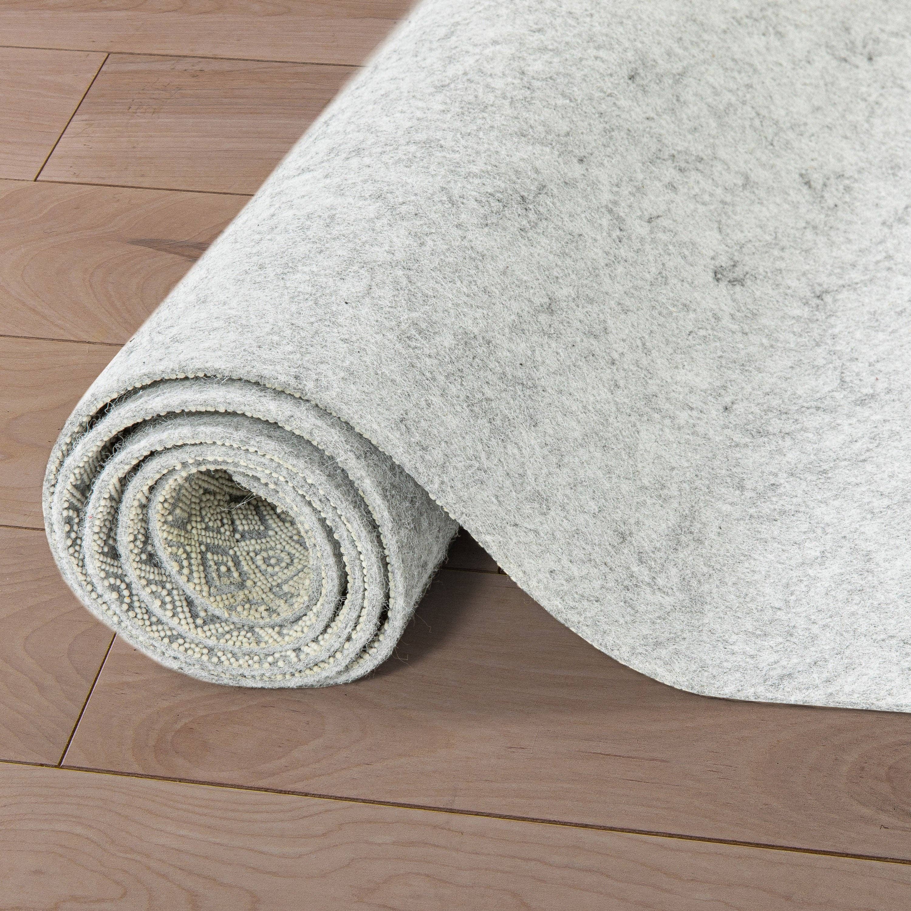 Well Woven - Wholesale Area Rug - Non-Slip Felt Rug Pad – Easy to Trim, Safe for Floors, 1/4"7