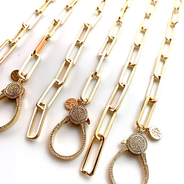 Karli Buxton - Vente Collier maille et chaîne - Chaîne de trombone à gros maillons2