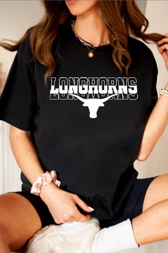 Top Avenue - Wholesale Screen Printed T-Shirt - Women's - Longhorns, Western, Rodeo, Unisex Round Neck T-Shirt10