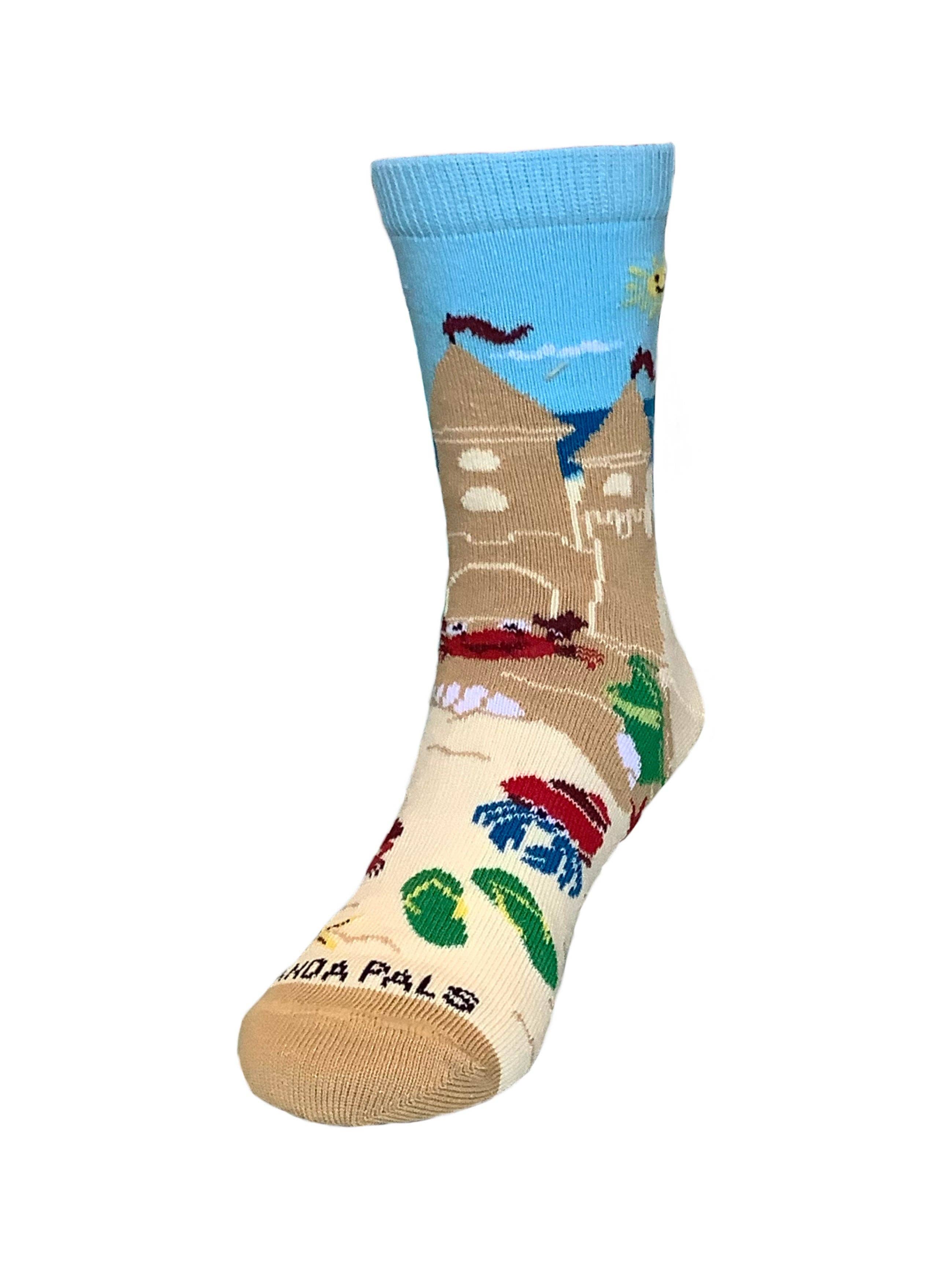 Sock Panda - Wholesale Socks - Kids - Sand Castle Socks (Ages 3-7) from the Sock Panda5