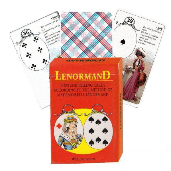 Cardshouse - Vente Cartes de tarot - Jeux de cartes de tarot de Mlle Lenormand