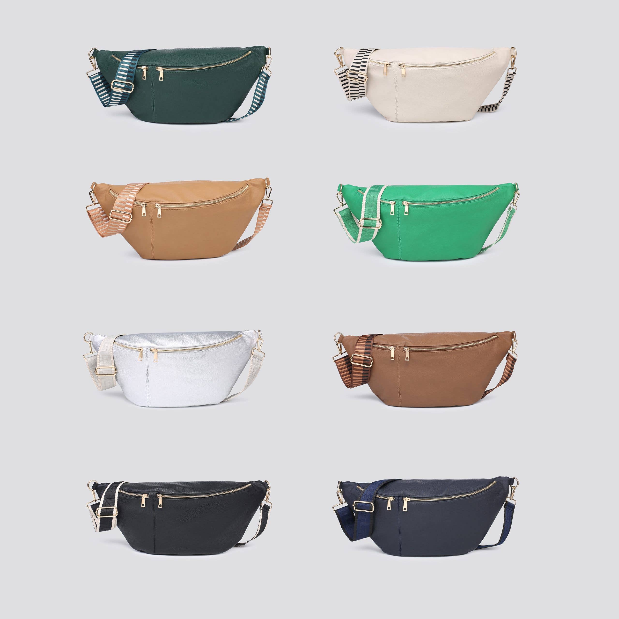 House of Milano – Großhandel Bauchtasche – Damen – 3234 Extra Große Gürteltasche11