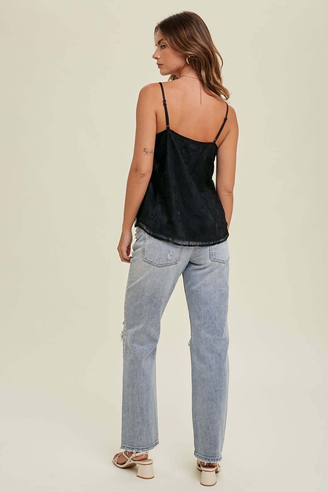 Wishlist Apparel - Wholesale Camisole - Women's - LACE CAMI / WL23-78563