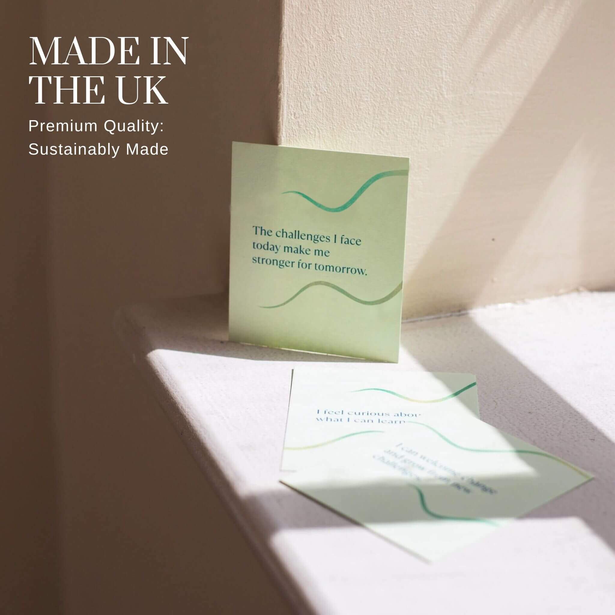 Give Yourself Kindness - Wholesale Stationery/Notecard Set - Self-Compassion Affirmation Cards - Mental Health Gift3