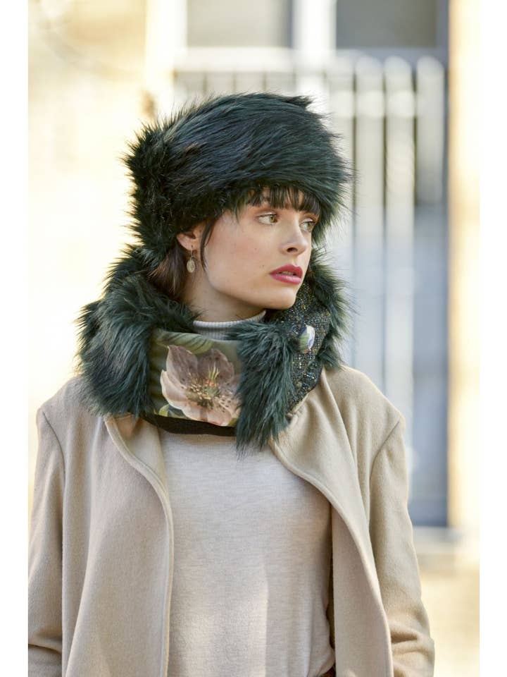 Jessica Luxury Faux Fur Hat for wholesale by ALINE