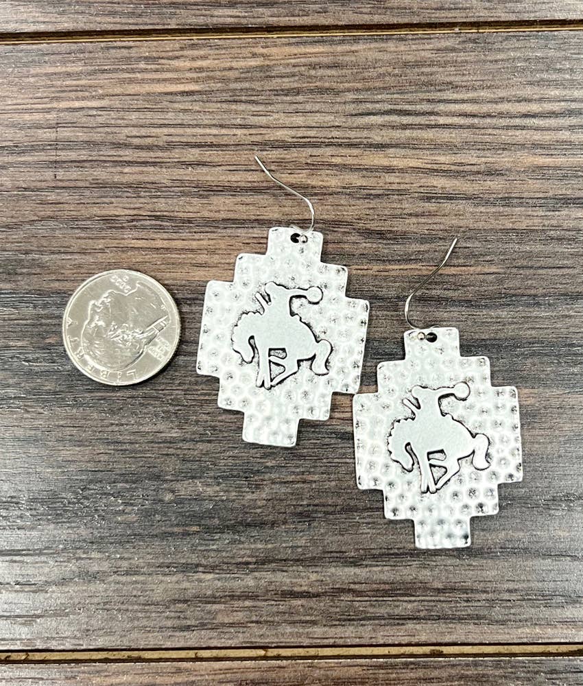 ISAC Trading Inc – Großhandel Ohrhänger – 720419, Bronc-Ohrringe1