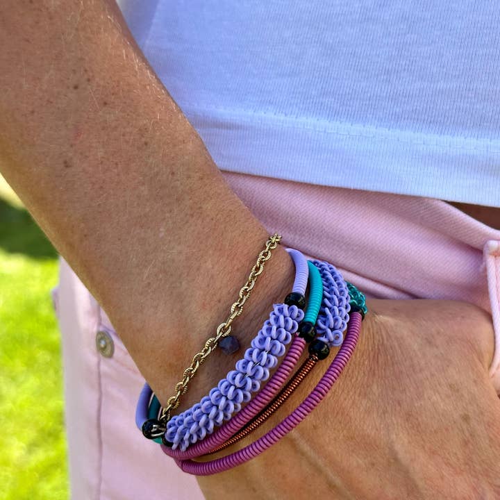 Bridge for Africa - Wholesale Woven/Braided Bracelet - Spiral Bracelet - available in a variety of colors3