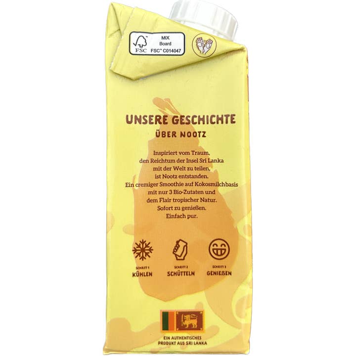 Pure Exotics GmbH - Wholesale Non-Dairy Milk - Nootz Organic Coconut Smoothie Pineapple3