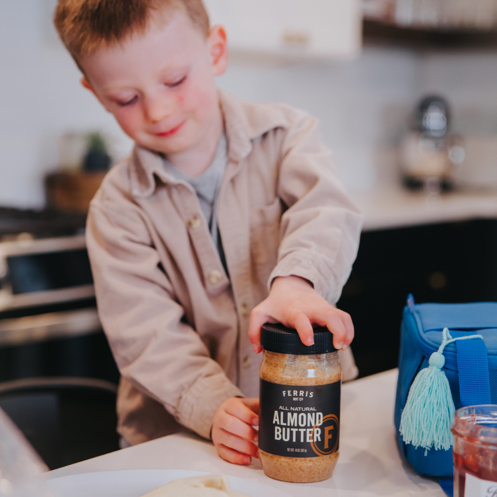 Ferris Coffee & Nut Co. - Vente Beurres de noix - Beurre d'amande 14 oz7