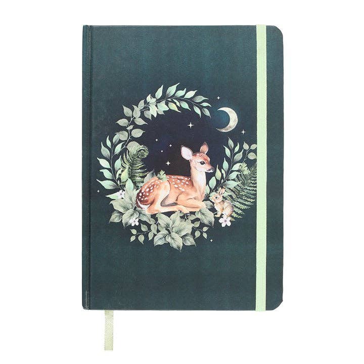 Something Different Wholesale - Vente Cahiers - Carnet A5 Vert avec Faon1