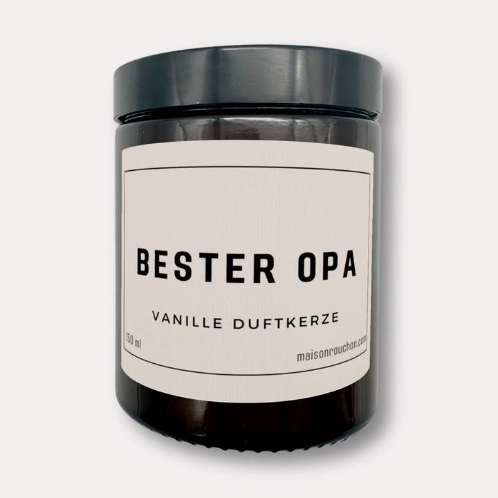 Bester Opa - Duftkerze für den Großhandel von Maison Rouchon