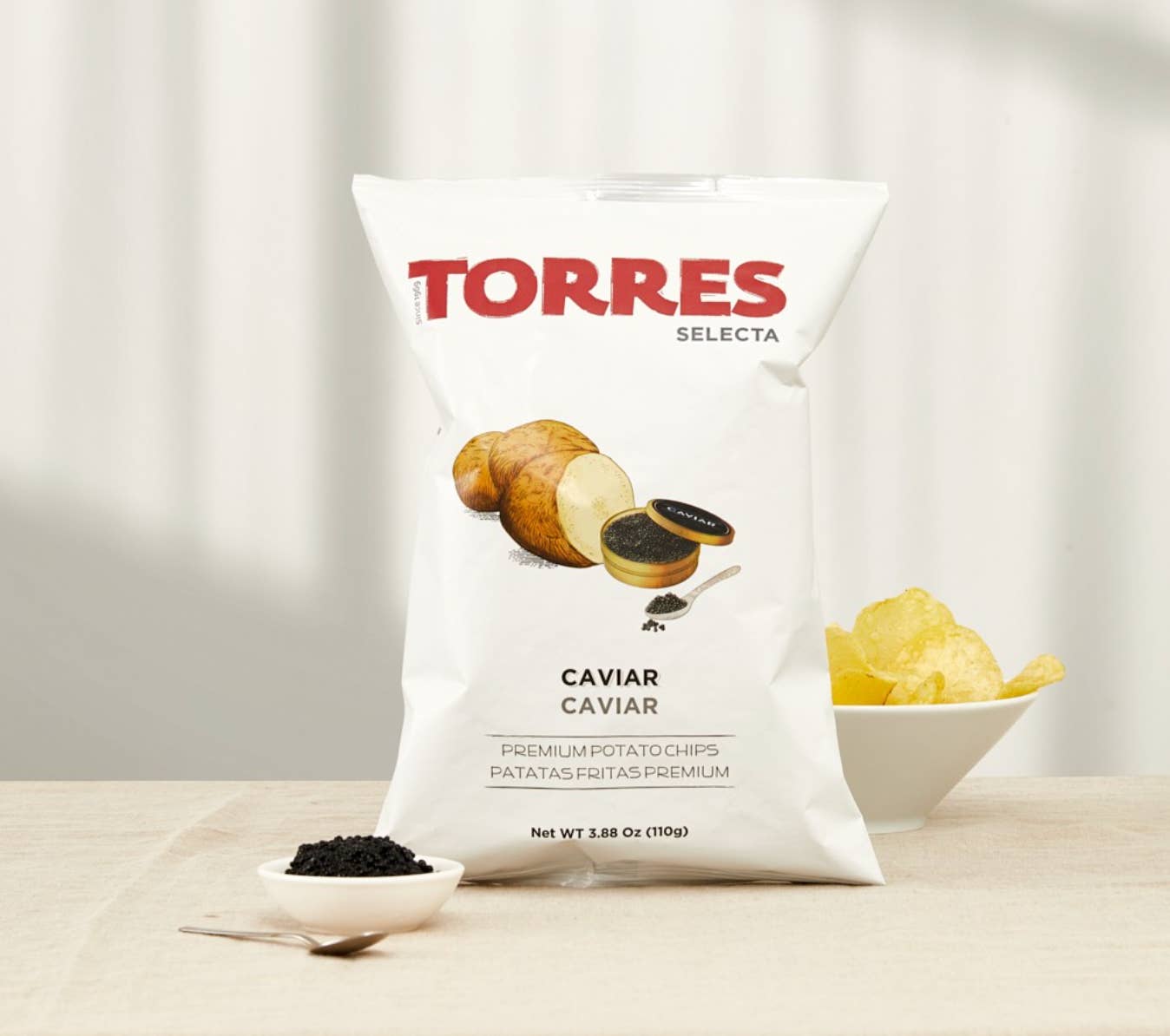 Gourmet Food Solutions, Inc. - Wholesale Chips - CAVIAR Torres Gourmet Potato Chips
