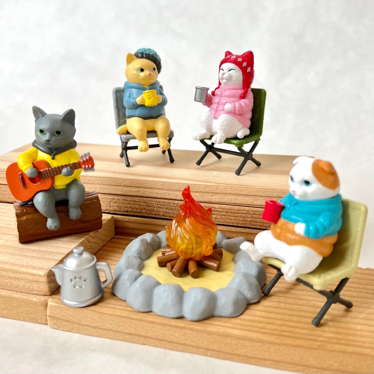 BCmini - Wholesale Decorative Figurine - 70770 Campfire Cats Blind Box38
